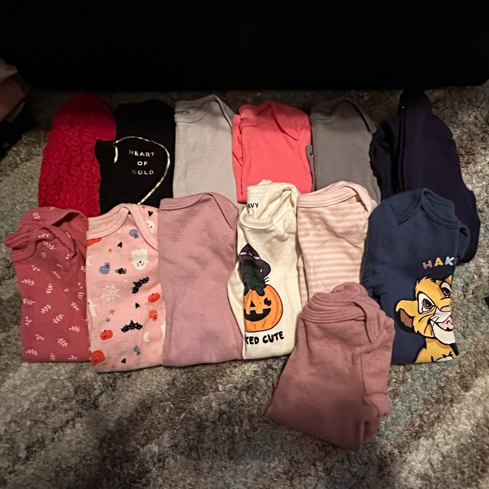 6-12M Onesies Long Sleeve